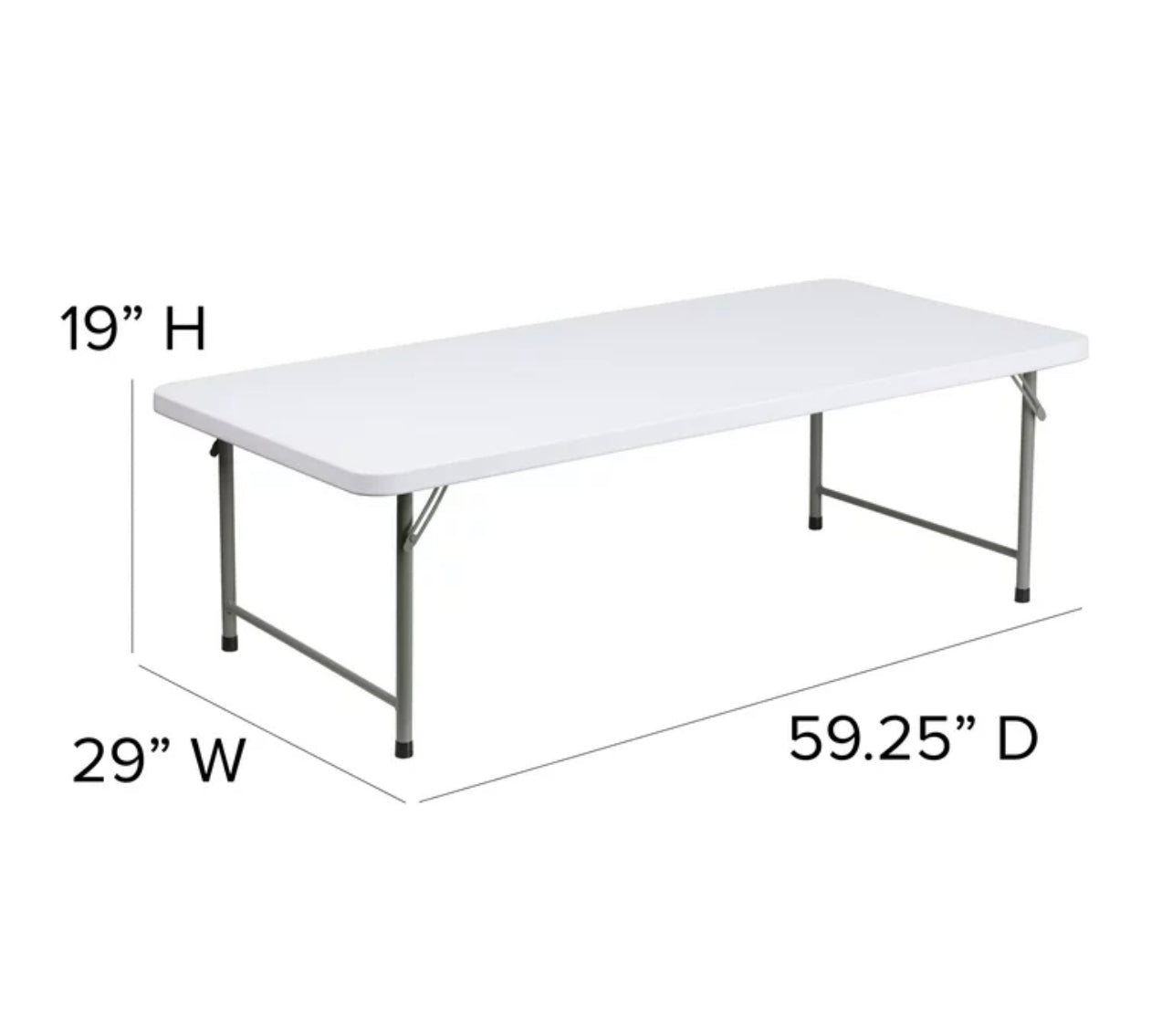 1) 2 Kids Plastic Tables