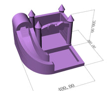 Load image into Gallery viewer, The Bow Plum Palace Waterslide/Ballpit