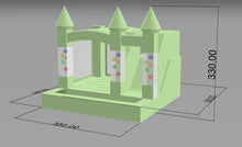 Load image into Gallery viewer, The Mint Palace with Ballpit/Water