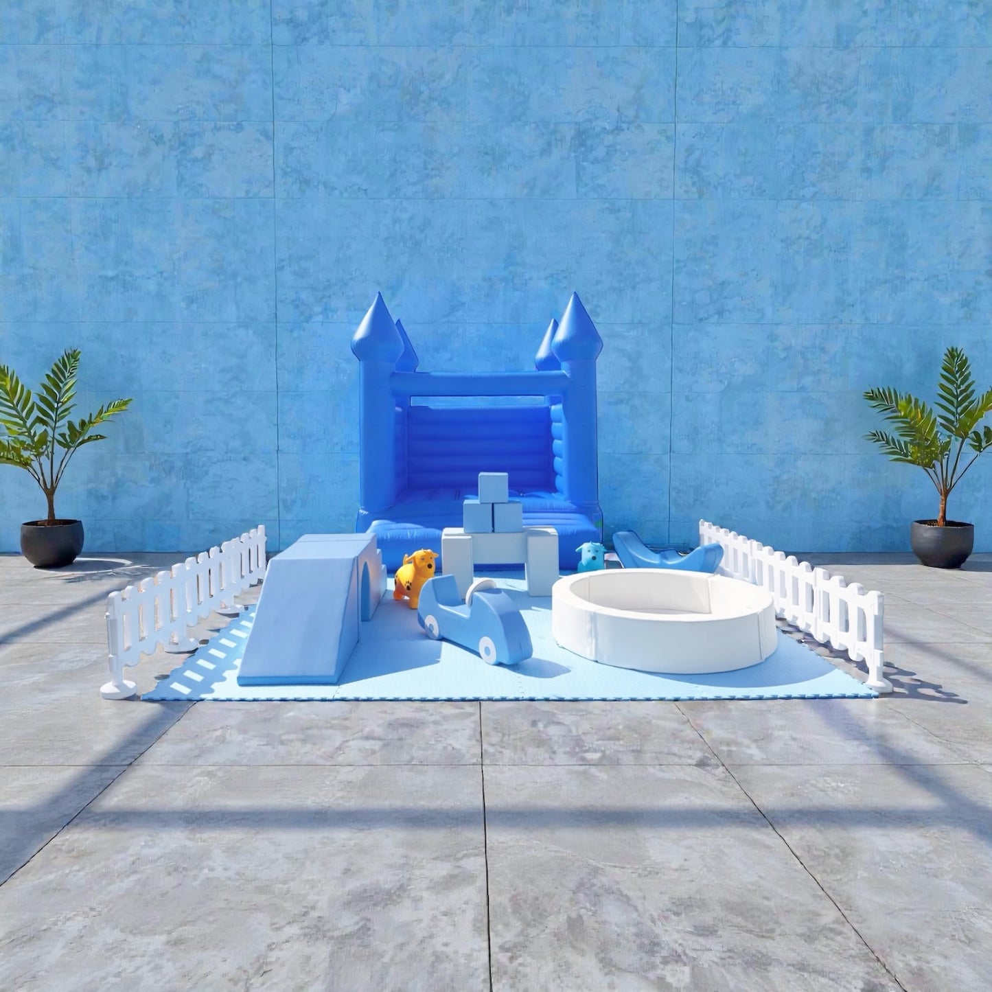 Softplay Large Blue Package