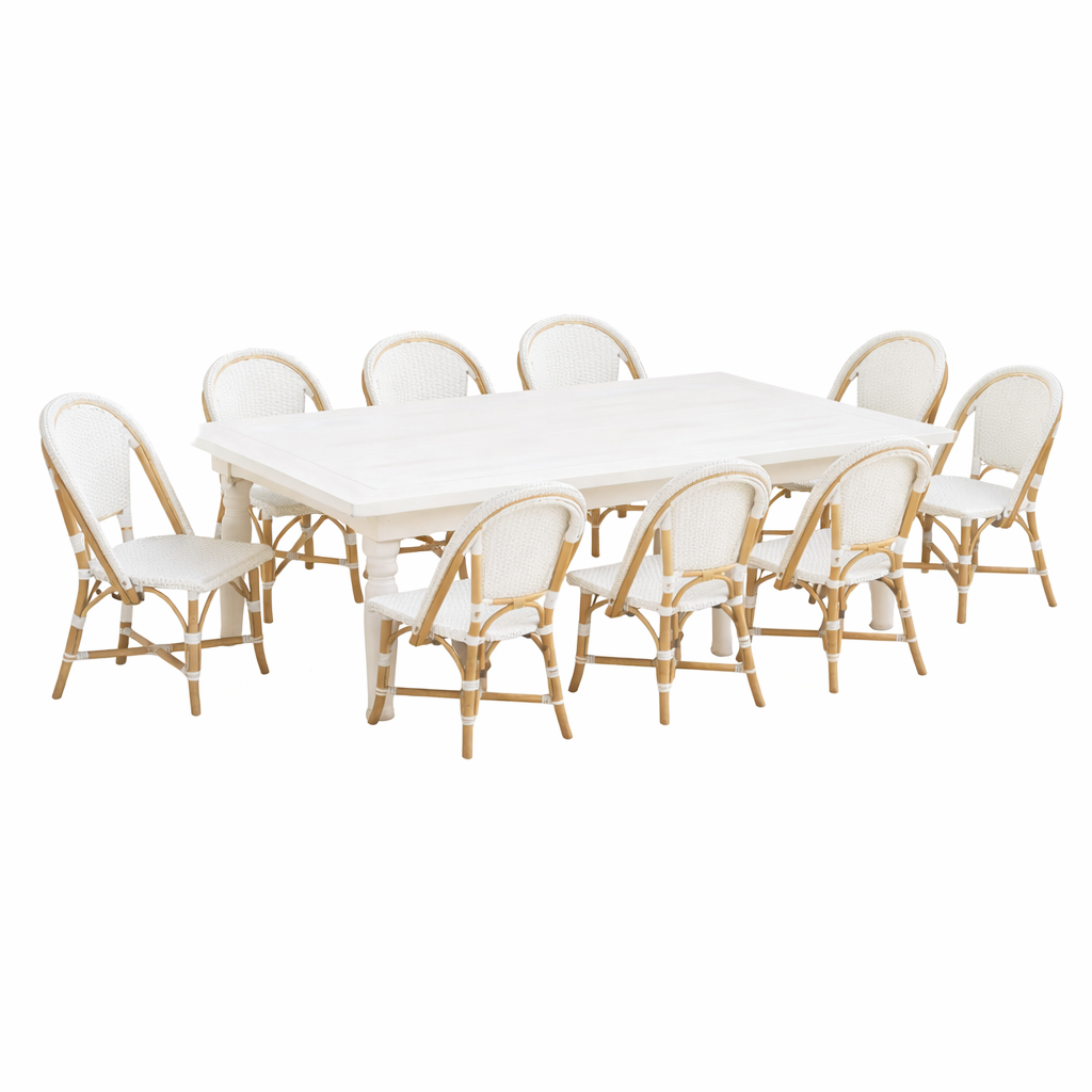 1) White Barn Kids Table