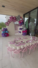 Load and play video in Gallery viewer, 1) Pearly White Kids Table