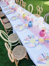 Load image into Gallery viewer, 12 Over the Rainbow Rattan Children's chair set