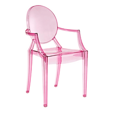 Load image into Gallery viewer, 8 Pink Quartz kids chairs