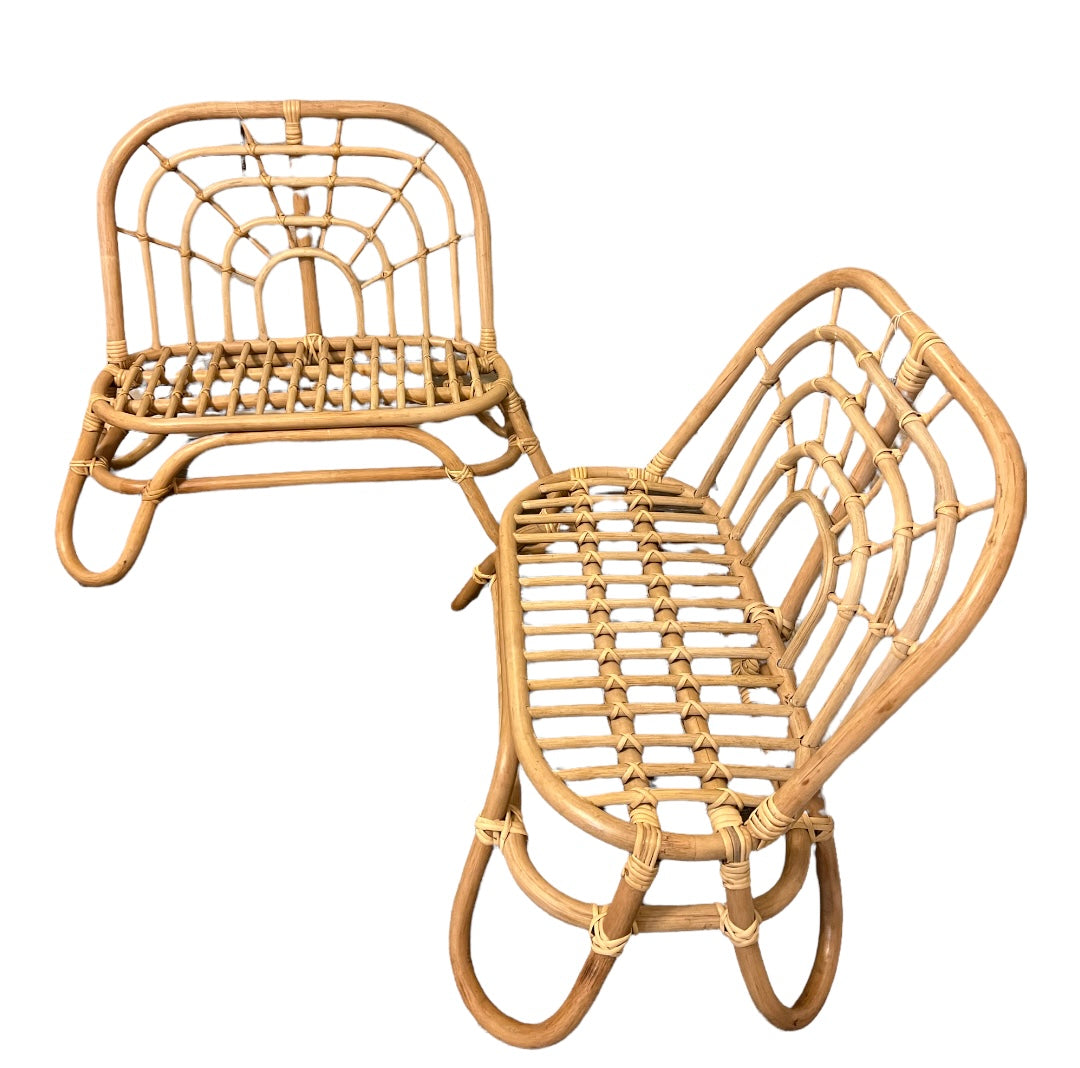 1) 2 mini Rainbow Bench