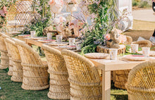 Load image into Gallery viewer, 1) 2 Boho Toddler Tables
