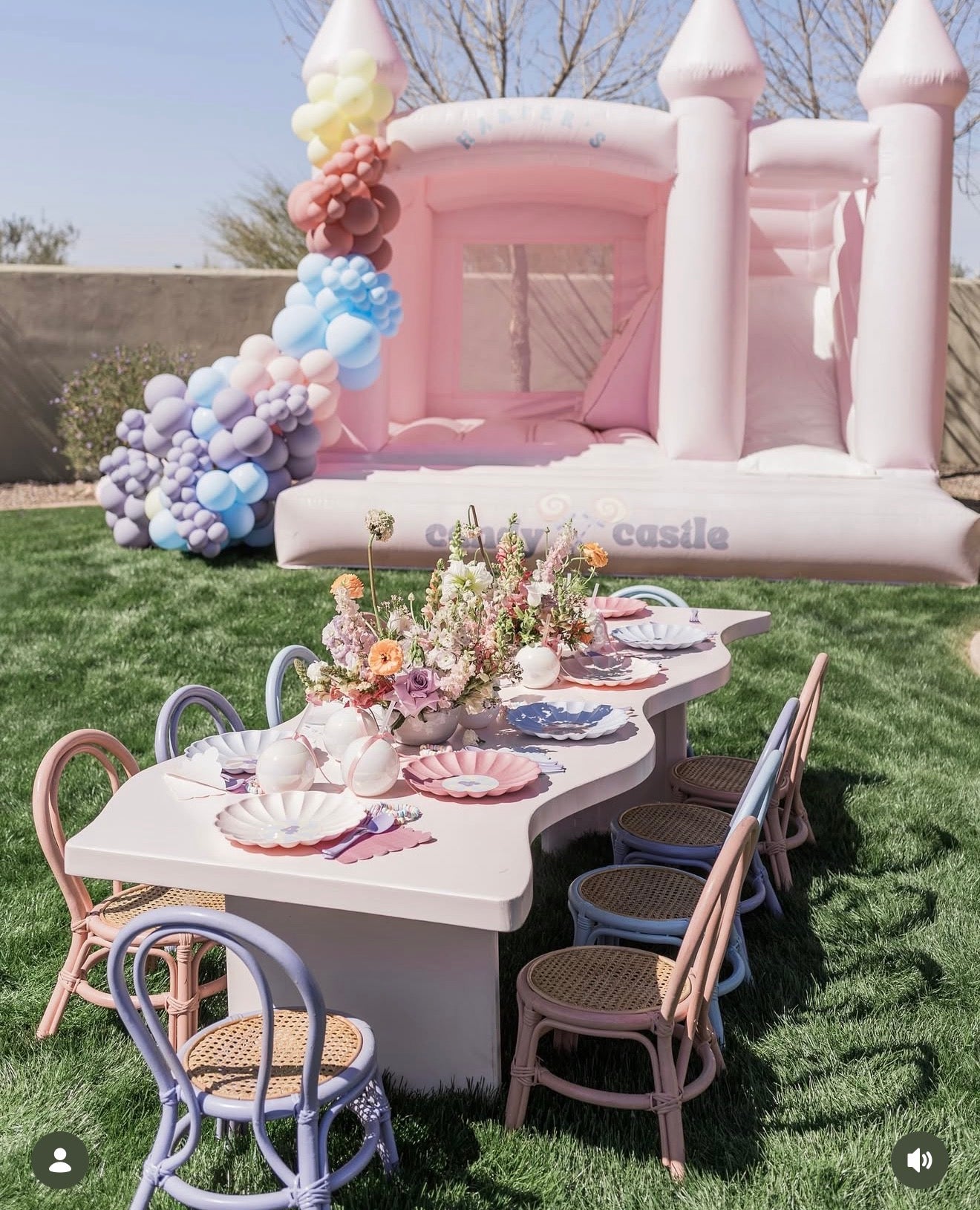 12 Over the Rainbow Rattan Kids Chairs