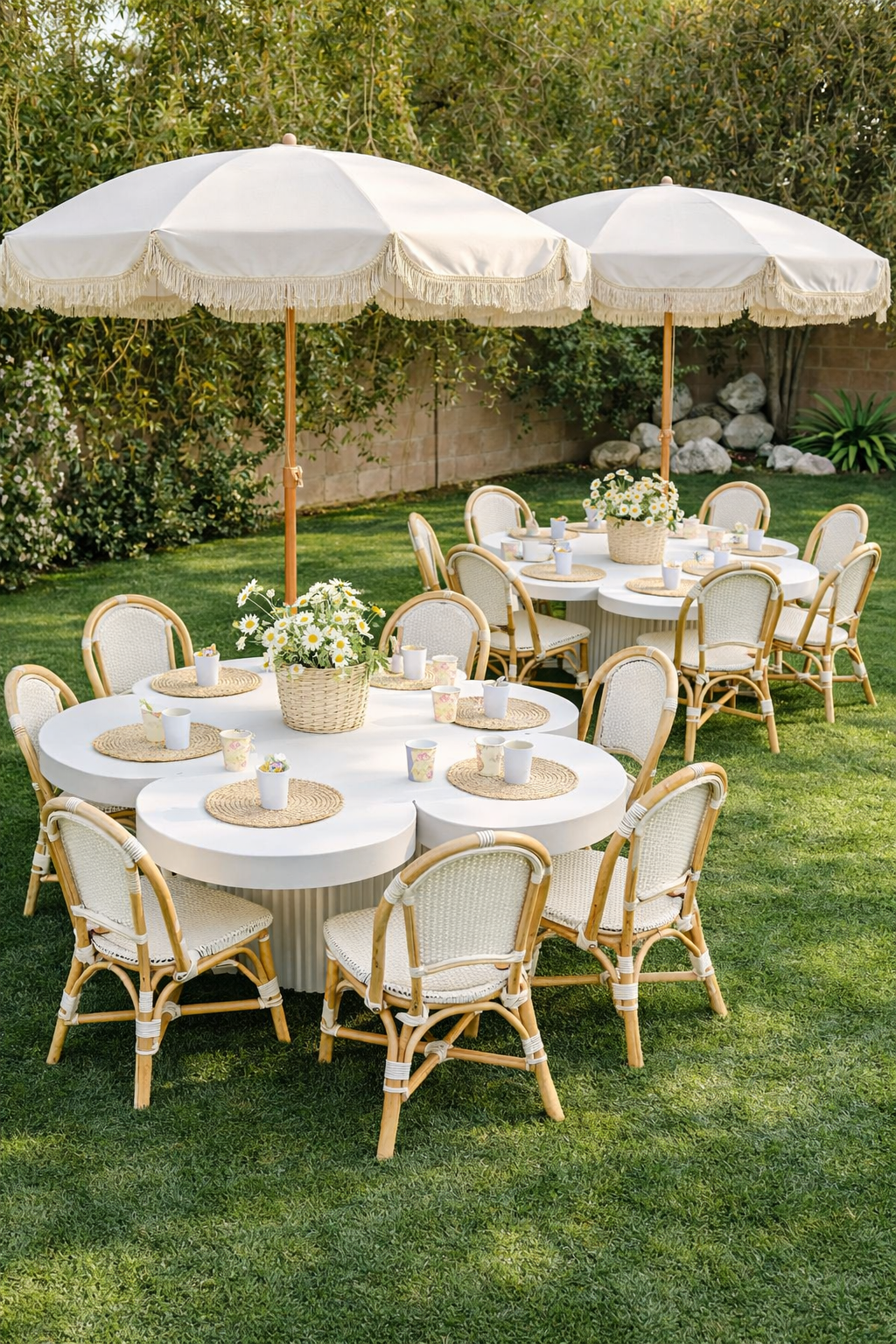 1) Brielle Petal Kids Tables