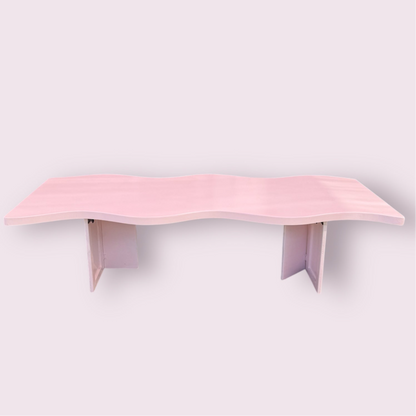 1) Pink Groovy Table