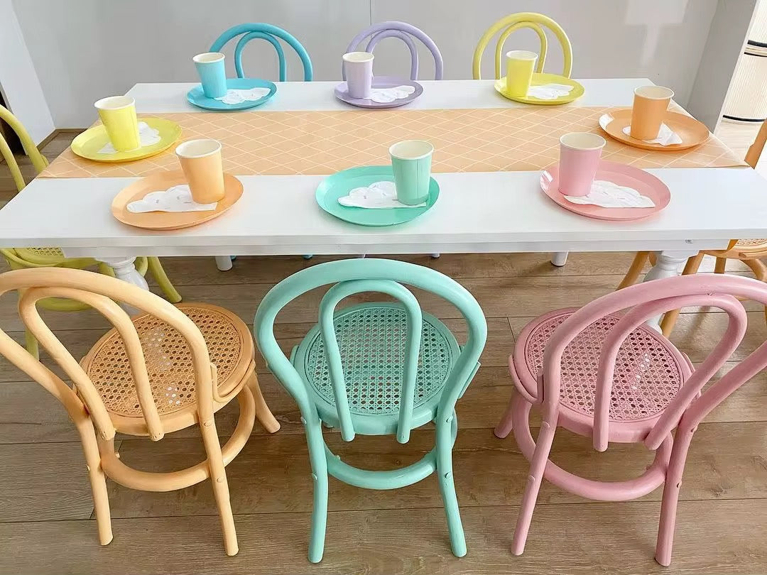 12 Bistro Bliss Purple Kids Chairs)