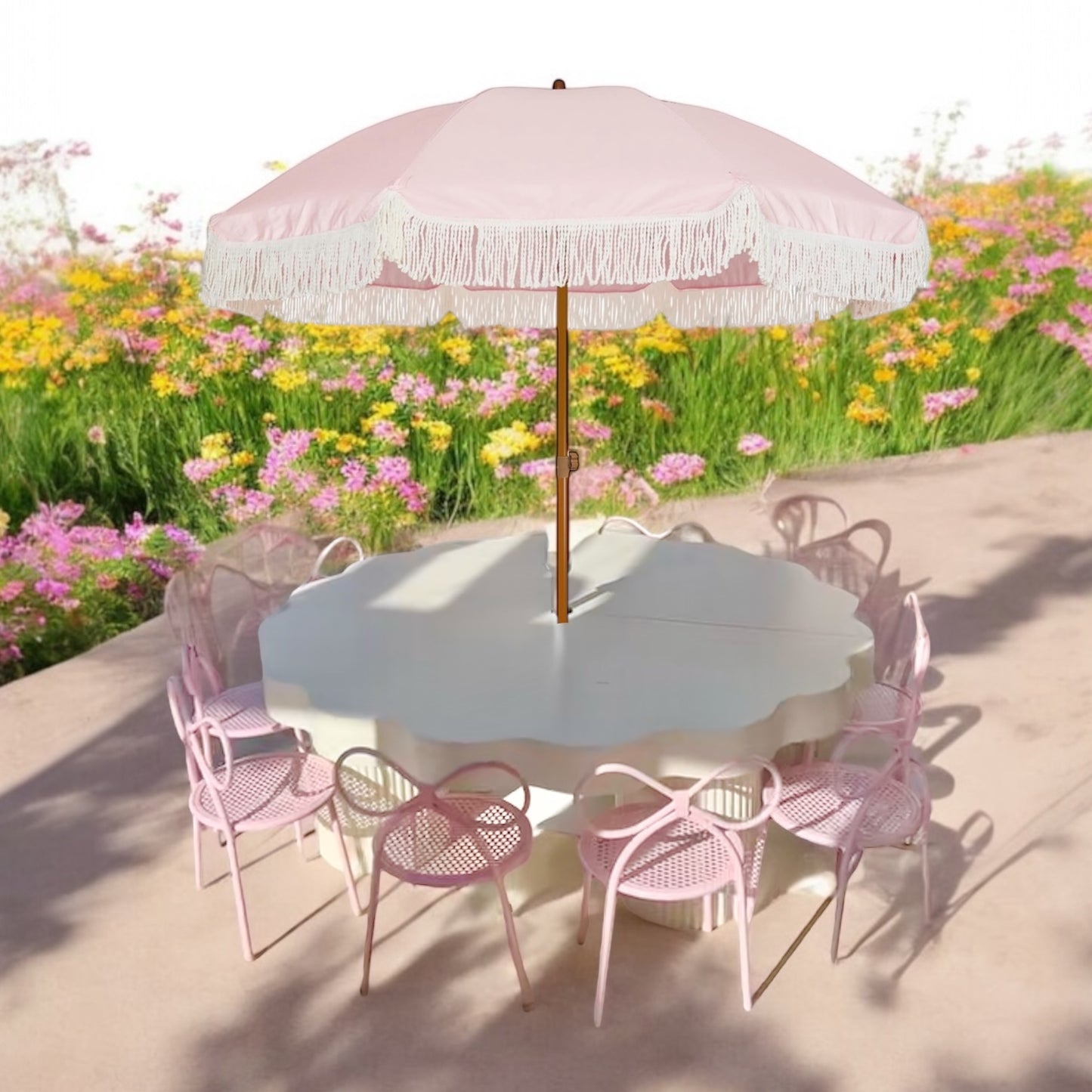 1) Bella Table / 5 Umbrella Color Choices