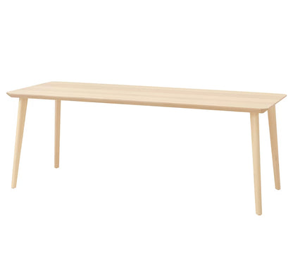 1) Wooden kids table