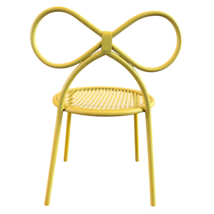 8 Bow Yellow Chairs
