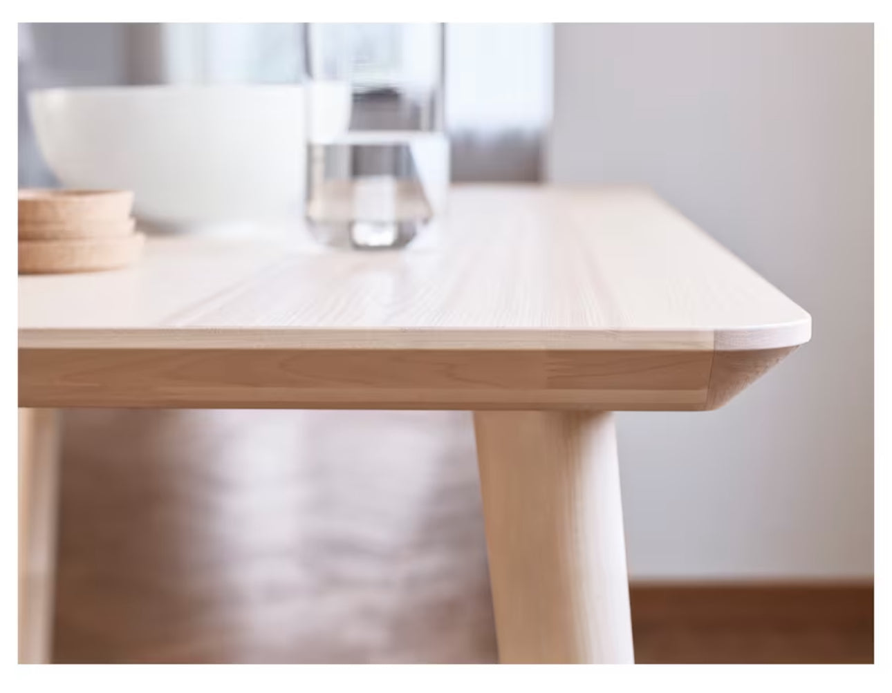 1) Wooden kids table