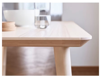 1) Wooden kids table