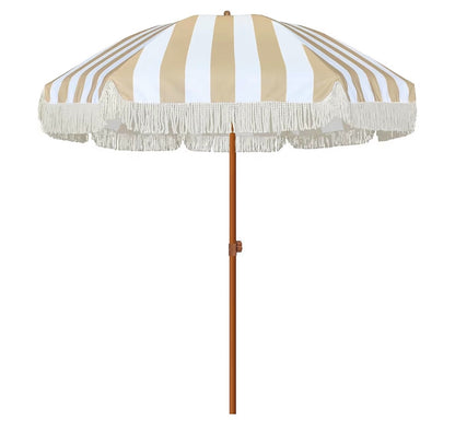 0) Umbrella Striped Beige