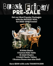 Load image into Gallery viewer, 1) 2 Tablecloths Purchase Adult 6ft Tables
