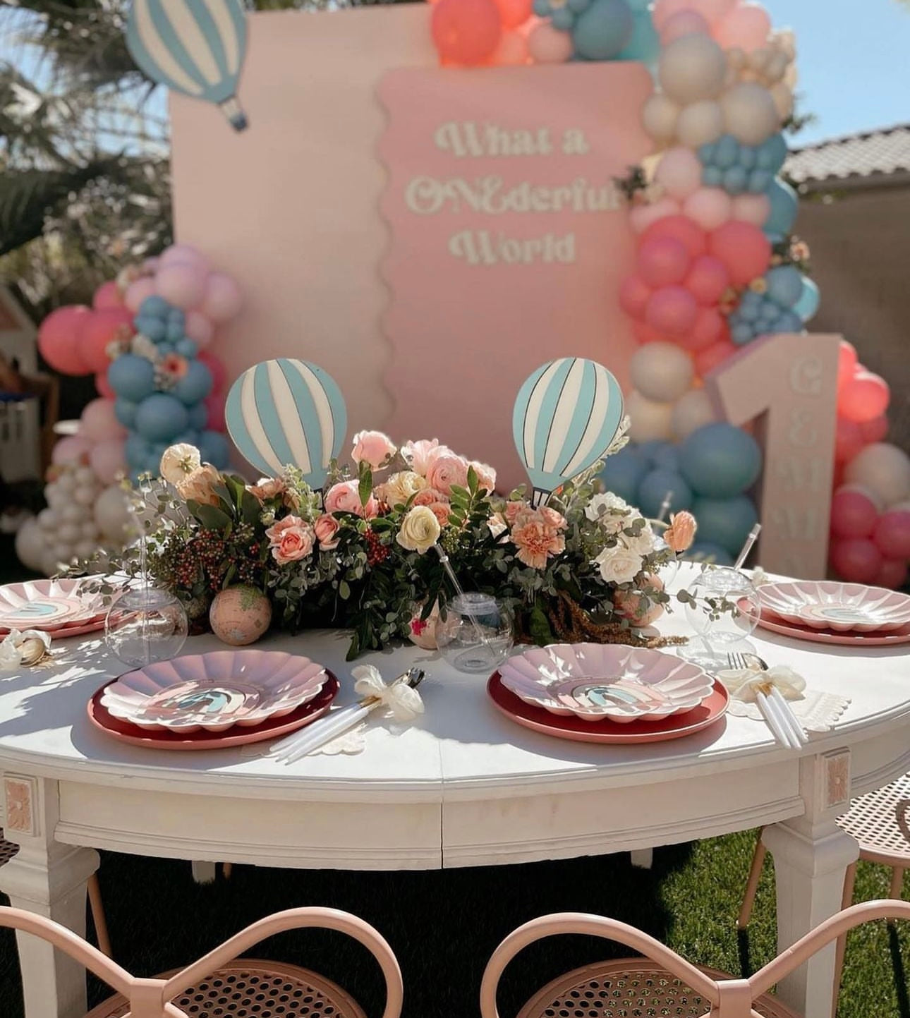 1) Tea Party Table