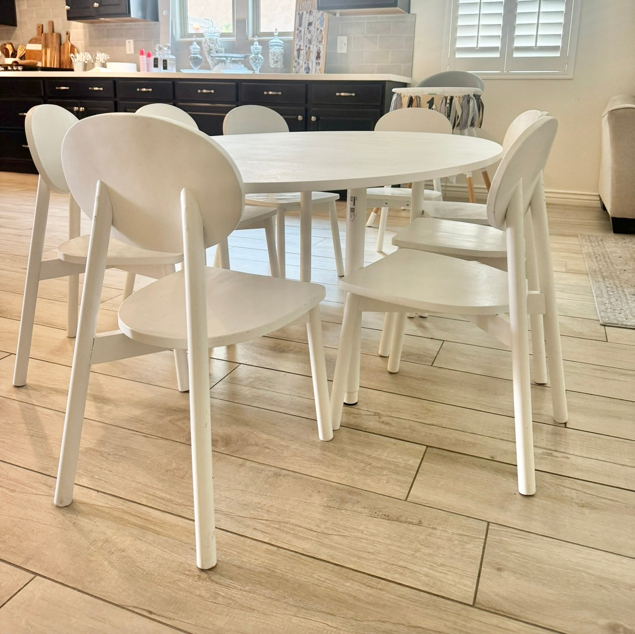 1) Blanco Round Mini Tables
