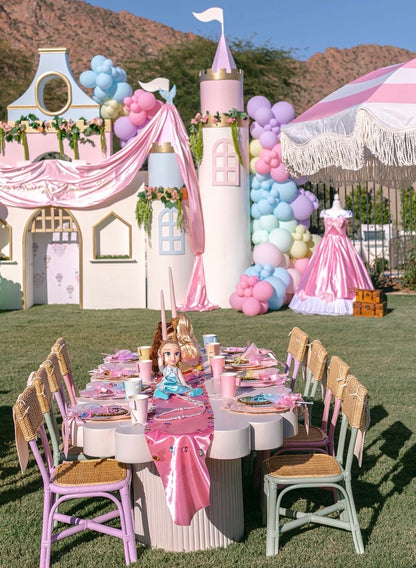 1) Pearly White Kids Table