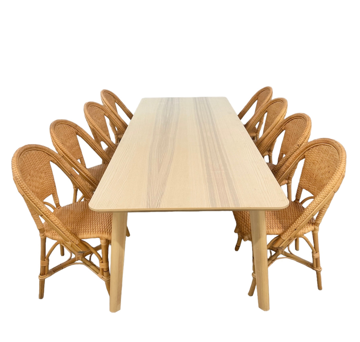 1) Wooden kids table