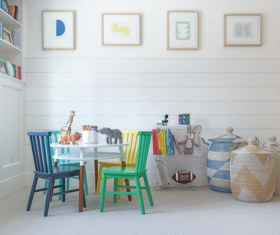 12 Midnight Blue Kids Chairs