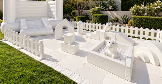 Softplay White Little Playland (No Bounce House)
