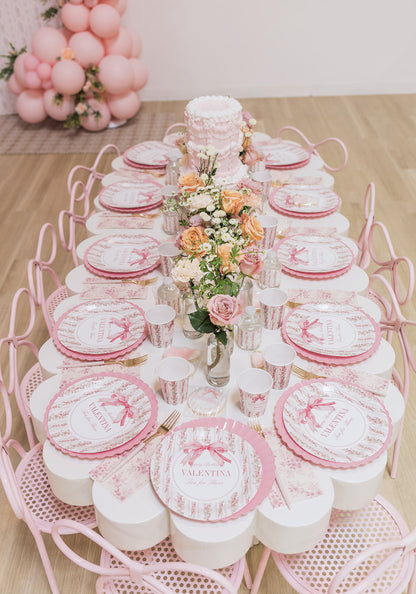 1) Pearly White Kids Table