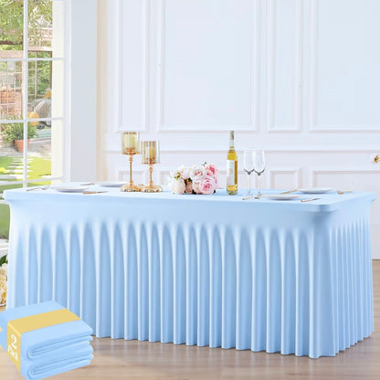 1) 2 Tablecloths Purchase Adult 6ft Tables