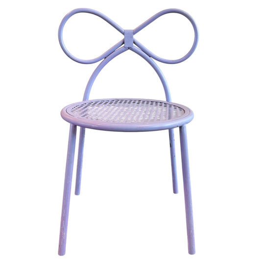 12 Bow Purple Chairs