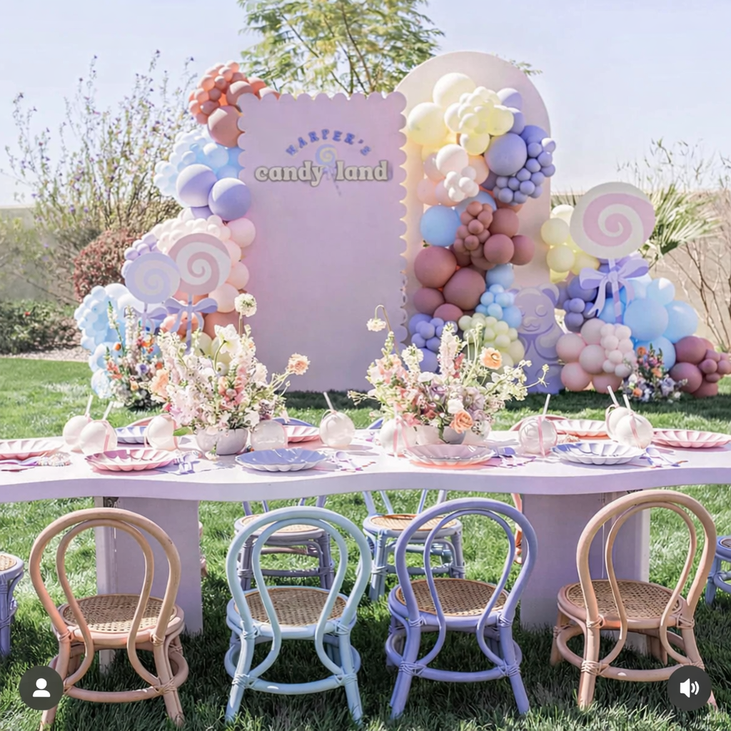 1) Groovy Table “PURPLE”