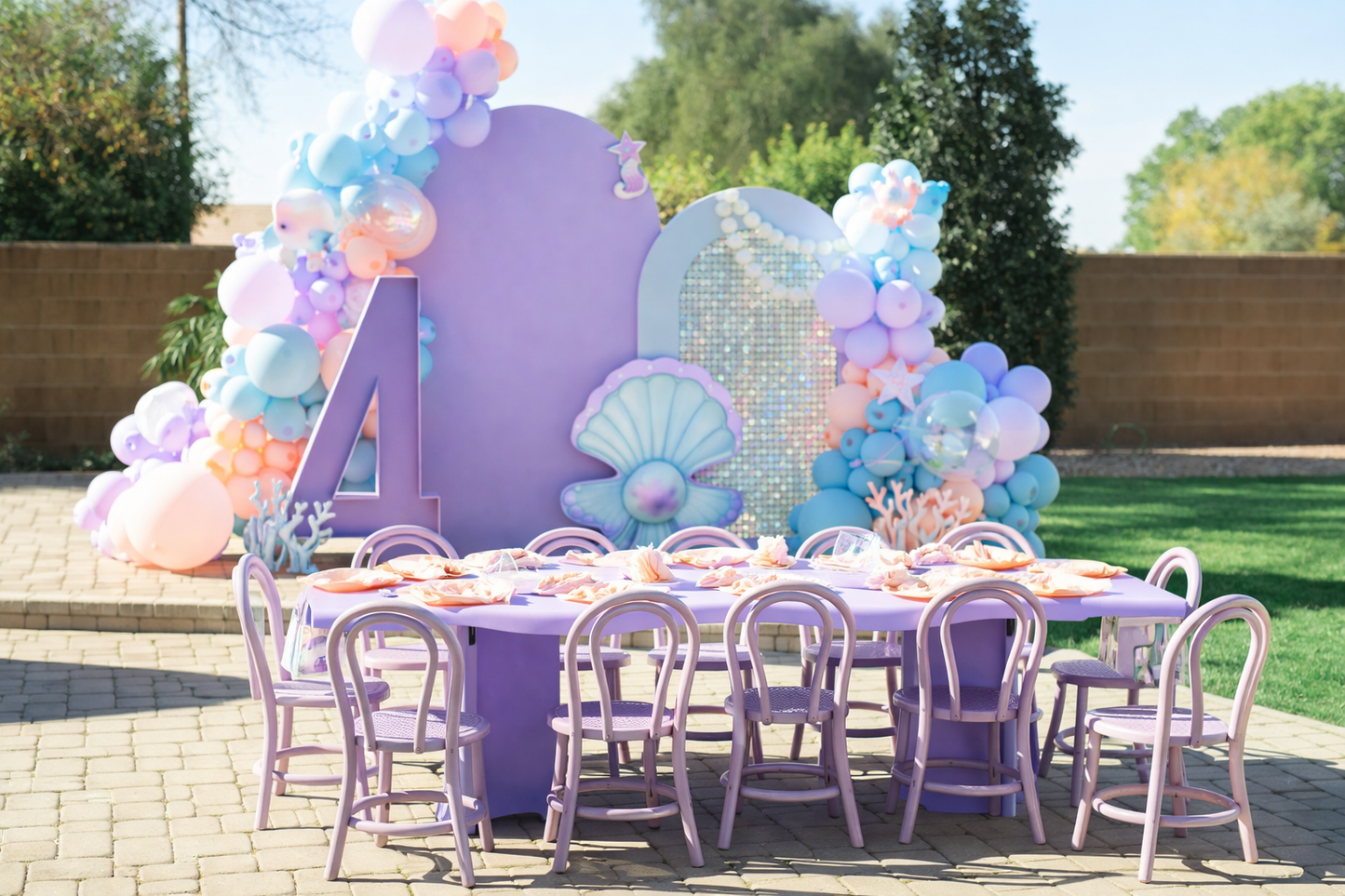 1) Groovy Table “PURPLE”
