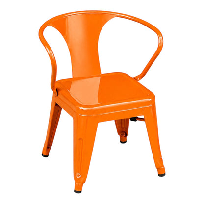 12 Pumpkin Spice orange kids chairs