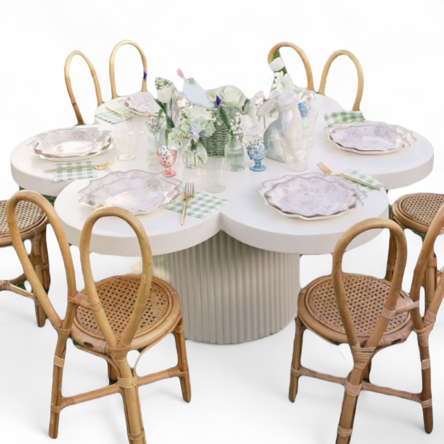 1) Brielle Petal Kids Tables
