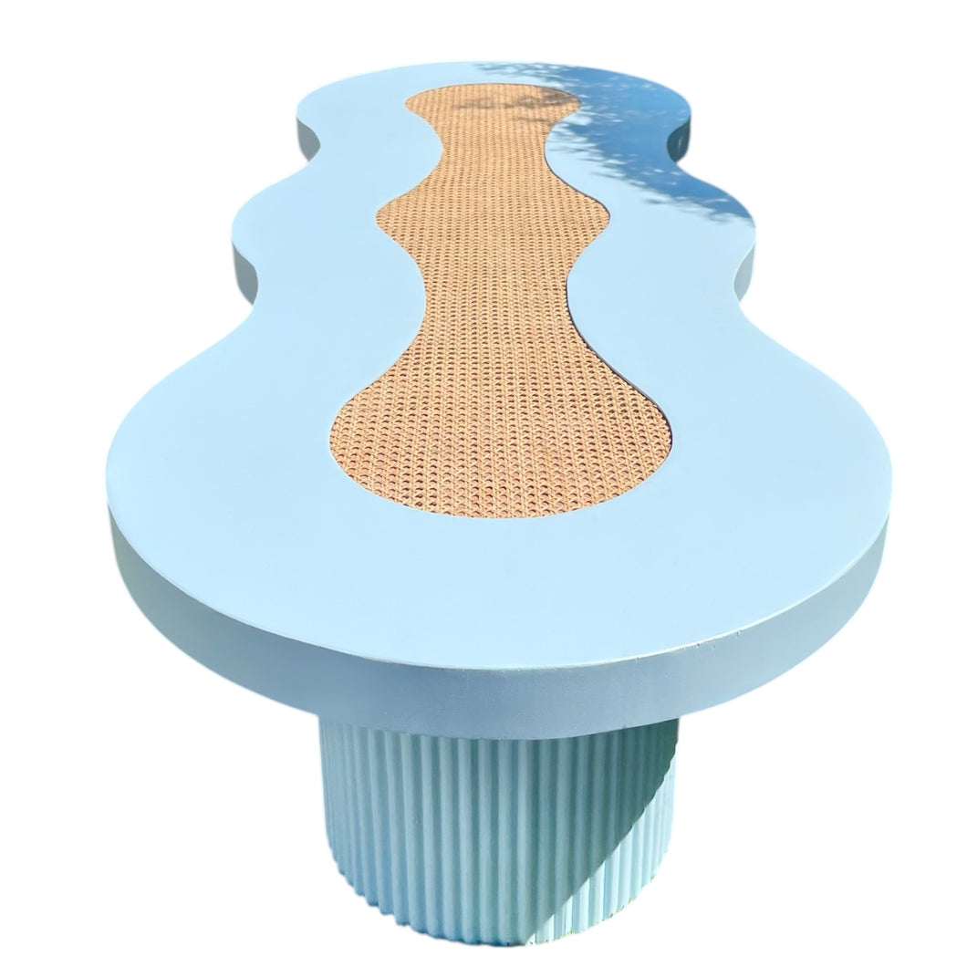 1)Aloha Wavy Table
