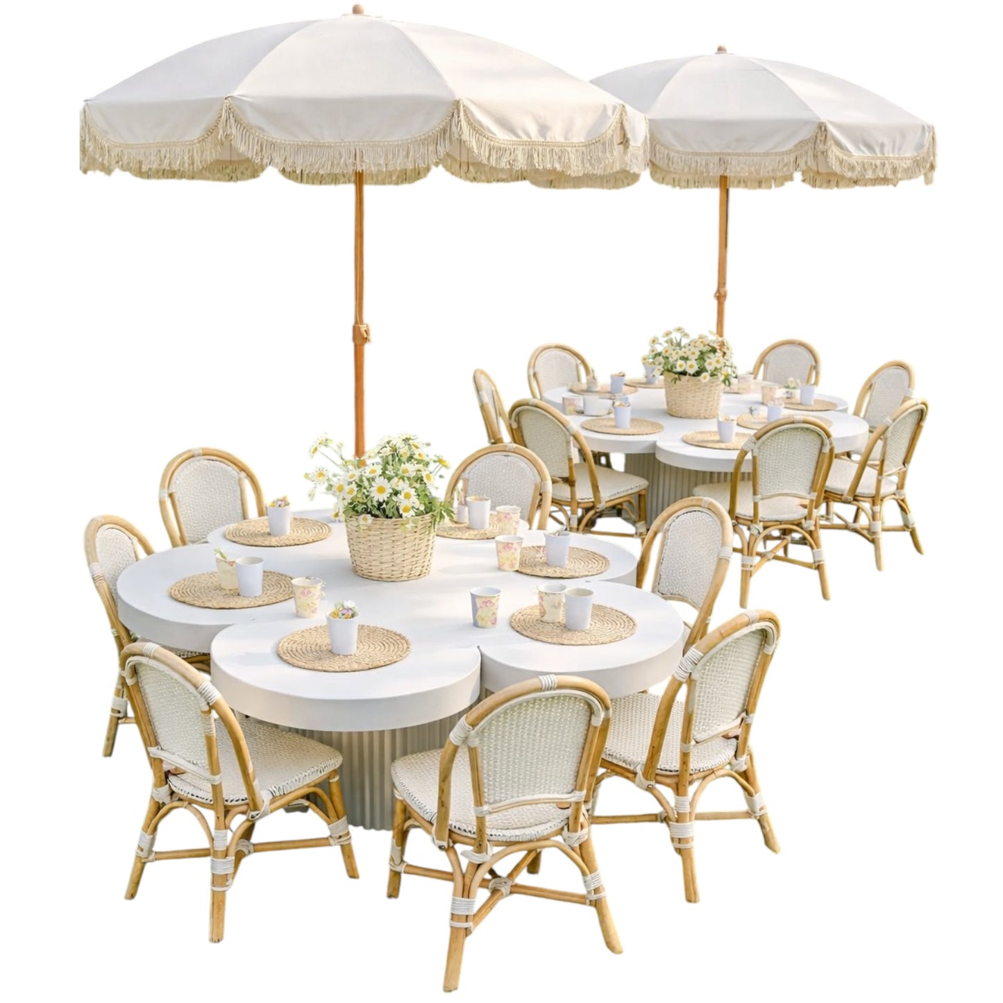 12 Café Crème Kids Chairs