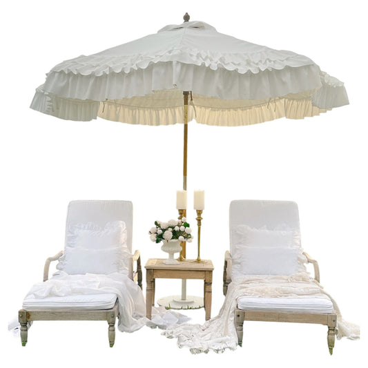 0) Umbrella The Bella Ruffled