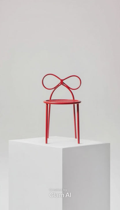 12 Bow Red Chairs