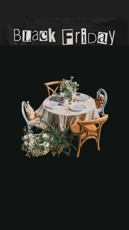 1) 2 Tablecloths Purchase Adult 6ft Tables