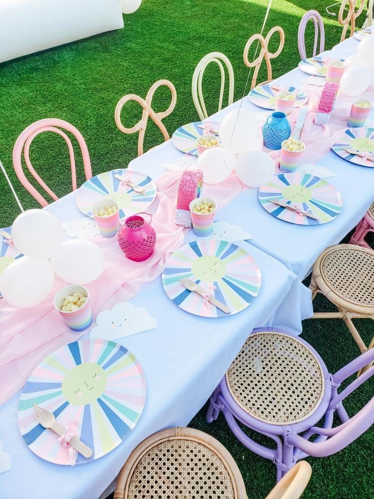 12 Over the Rainbow Rattan Kids Chairs