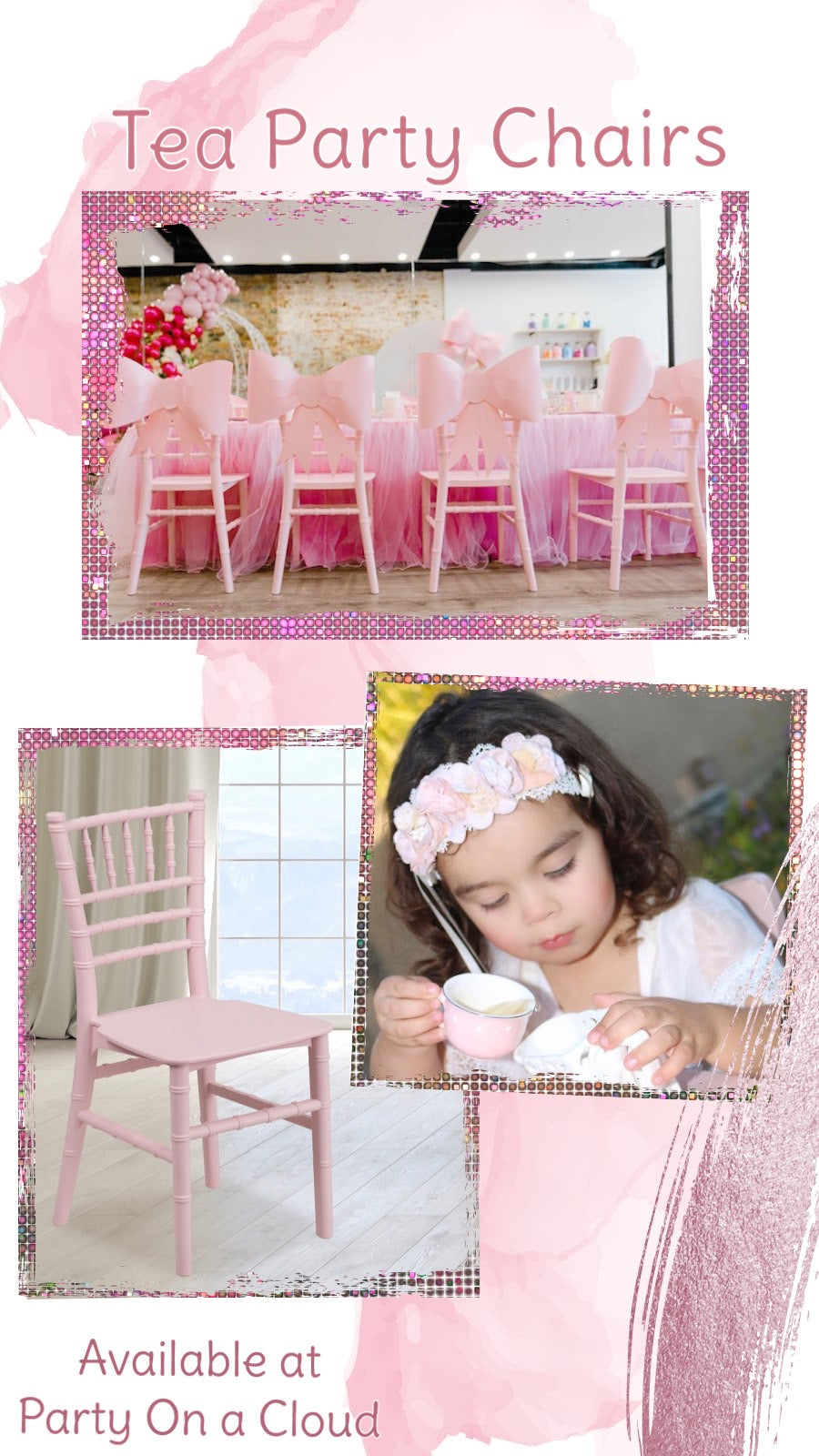 12 Tea Party Chairs